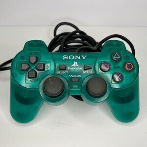 SONY Official DualShock 2 Controller Emerald Green Playstation2 PS2